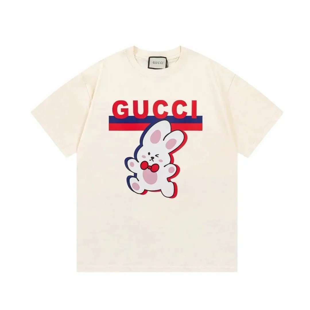 Gucci Kids Bunny Logo T-Shirt - White 3